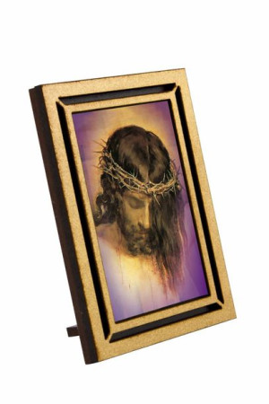 Ecce Homo - Obraz prostokątny w ramce HDF