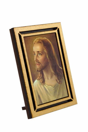 Jezus Chrystus - Obraz prostokątny w ramce HDF