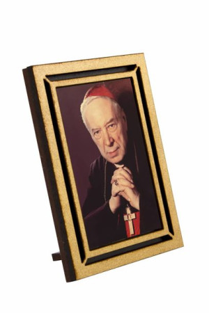 Kardynał Stefan Wyszyński - Obraz prostokątny w ramce HDF