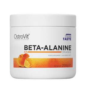 Aminokwasy Beta Alanina Ostrovit Supreme Beta-Alanine 200g Pomarańcza