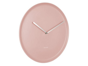 Zegar ścienny PLATE różowy
