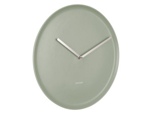 Zegar ścienny PLATE zielony