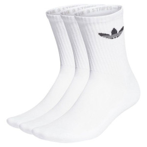 Adidas Cushioned Trefoil Mid-Cut Crew Socks HB5881 M