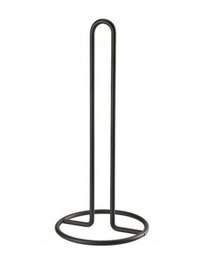 Stojak Uchwyt Na Ręcznik Papierowy Stal Czarny32cm
