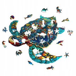Puzzle Drewniane Dla Dzieci I Dorosłych Premium |m
