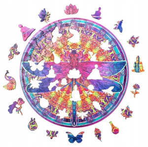 Puzzle Drewniane Dla Dzieci I Dorosłych Premium |m
