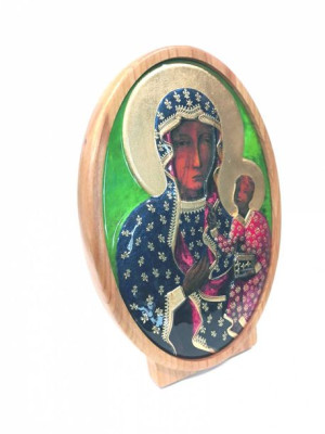 Matka Boska Częstochowska - Ikona z podpórką