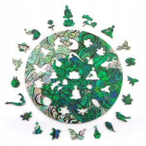 Puzzle Drewniane Dla Dzieci I Dorosłych Premium |s