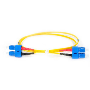Patchcord SC/UPC-SC/UPC, SM G.657A1, duplex, dł. 1m