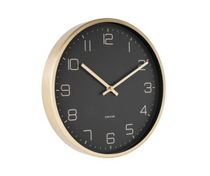 Zegar ścienny GOLD ELEGANCE czarny