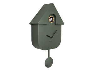 Zegar ścienny MODERN CUCKOO zielony