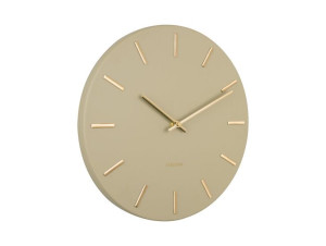 Zegar ścienny CHARM oliwkowy 45 cm