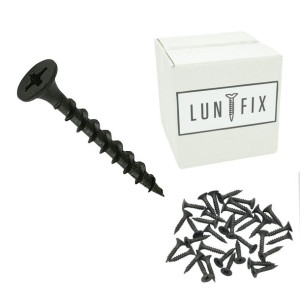 Wkręty do płyt G-K drewna fosfatowane 3,5x16 mm LUN FIX 1000szt