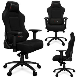 Fotel Gamingowy Pro-gamer By Yumisu Gorgon Plus Materiał Czarny