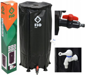 Zbiornik Na Deszczówkę Wodę 100l Pvc Składany
