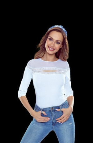 Lesli koszulka biała - s