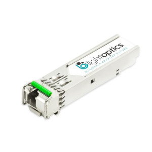 SFP 1000Base-BX BiDi 1.25Gbps Tx1550nm/Rx1310nm LC SMF DDM 20km,