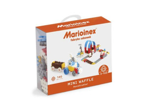 Klocki Mini Waffle Konstruktor 140 el. [Niebieski]