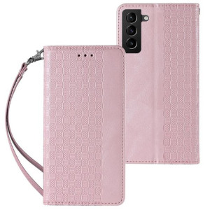 Etui Strap Braders Case do Samsung Galaxy S22 różowy