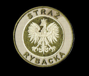 STRAŻ RYBACKA pustynna NASZYWKA 892R