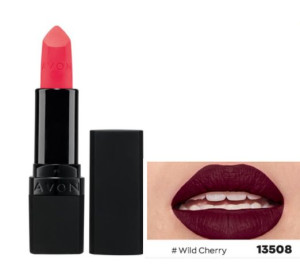 Avon Ultramatowa szminka WILD CHERRY 3,6g 13508