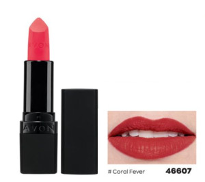 Avon  Ultramatowa szminka  CORAL FEVER 3,6g 46607