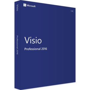 Microsoft Visio Professional 2016 PL 1PC / aktywacja online / aktywacja doż