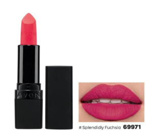 Avon  Ultramatowa szminka  SPLENDIDLY FUCHSIA  3,6g 69971