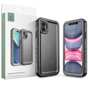 Tech-Protect SHELLBOX IP68 iPhone 11 czarny