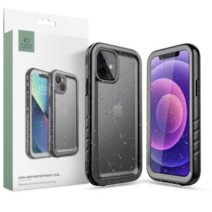 Tech-Protect SHELLBOX IP68 iPhone 12/12 PRO czarny