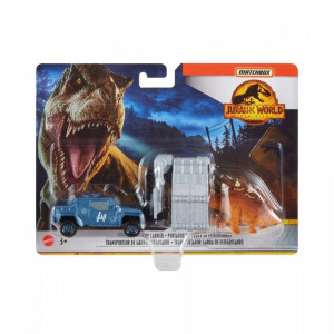 Jurassic World Transporter Dinozaurow Stegosaurus Claw Ca