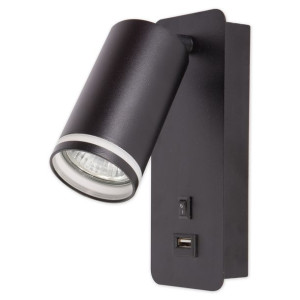 Lampa Ścienna Led Kinkiet Do Czytania Włącznik Usb