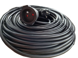 Przedłużacz Budowlany Ogrodowy 3 X 2,5mm 30m Gruby