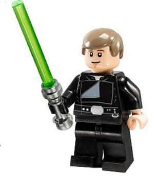 Luke Skywalker Vader Star Wars + Obrazek Lego