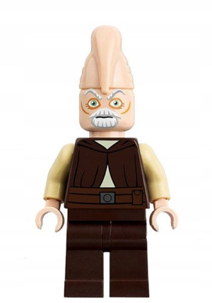 Ki Adi Mundi Figurka Klocki Star Wars+obrazek Lego