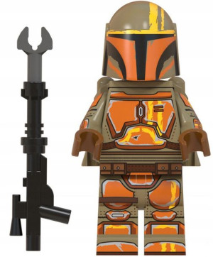 Mandalorian Klocki Figurka Star Wars +obrazek Lego