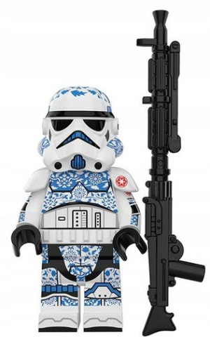 Klon Klocki Figurka Star Wars + Obrazek Lego