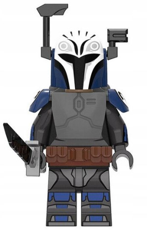 Bo Katan Mandalorian Figurka Star + Obrazek Lego