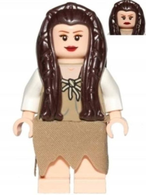 Leia Figurka Klocki Star Wars + Obrazek Lego