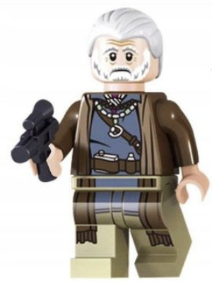 Lor San Tekka Figurka Star Wars + Obrazek Lego