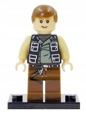 Han Solo Figurka Z Star Wars Klocki + Obrazeklego