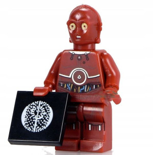 Tc 4 Robot Figurka Star Wars + Obrazek Lego