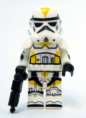 Klon Trooper Klocki Figurka Star + Obrazek Lego