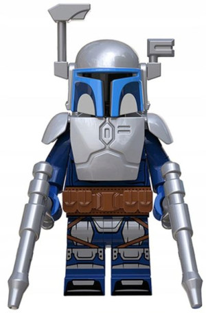 Jango Fett Figurka Star Wars + Obrazek Lego