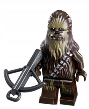 Chewbacca Wookie Figurka Star Wars + Obrazek Lego
