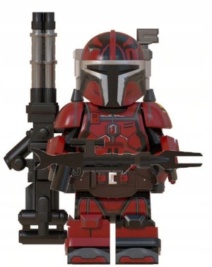 Mandalorian Heavy Armor Star Wars + Karta Lego