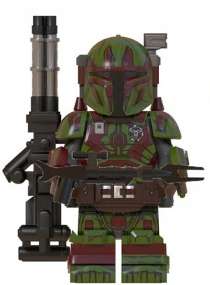 Mandalorian Heavy Armor Star Wars + Karta Lego