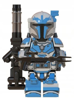 Mandalorian Heavy Armor Star Wars + Karta Lego