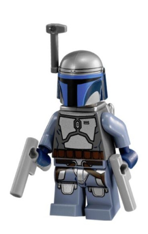 Jango Fett Figurka Star Wars + Obrazek Lego