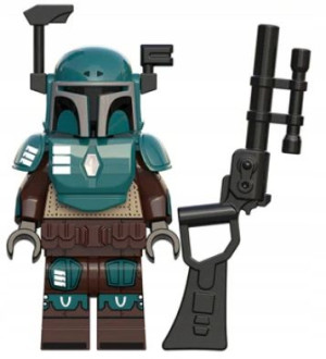 Mandalorian Klocki Figurka Star Wars +obrazek Lego